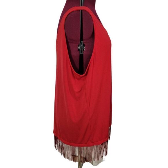 Lane Bryant Tank Top With Fringe (Size 22/24) - Picture 2 of 6